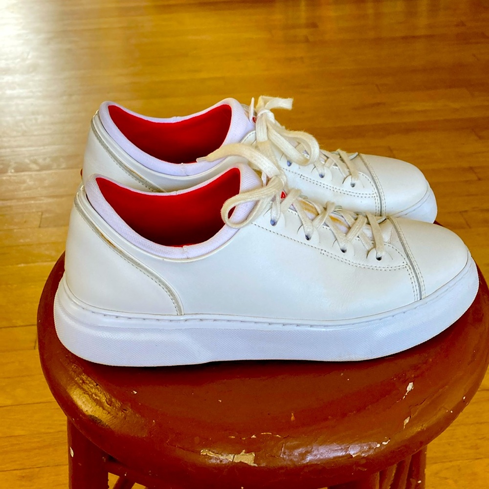 Samuel Hubbard white sneakers US size 8